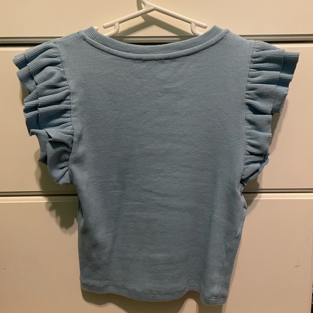 Zara Ruffle Crop Top